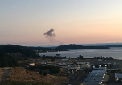 В Сиэтле пилот угнал самолет из аэропорта и вскоре упал в залив