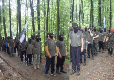 Словенське парамілітарне угруповання похвалилося бійцями, які воювали в Україні
