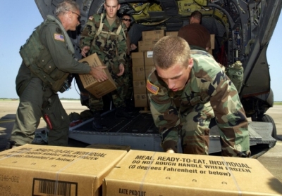 США направят 25 тыс продовольственных пайков украинским военным