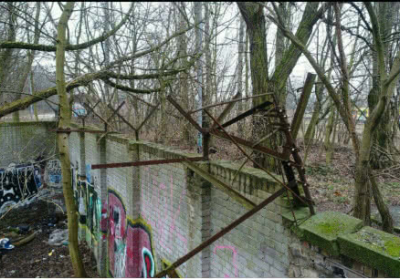 У Німеччині знайшли 80-метровий фрагмент Берлінського муру