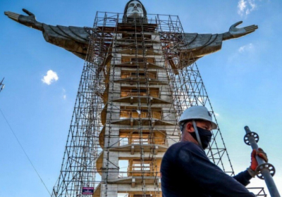 В Бразилии строят статую Христа - выше, чем в Рио-де-Жанейро