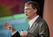 6 місце. Засновник компанії Microsoft Білл Гейтс. Фото: Robert Sorbo / Microsoft / HO