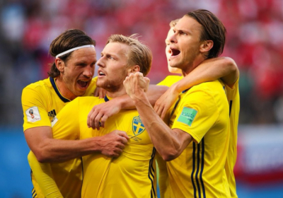 ЧМ-2018: Швеция стала еще одним участником четвертьфинала