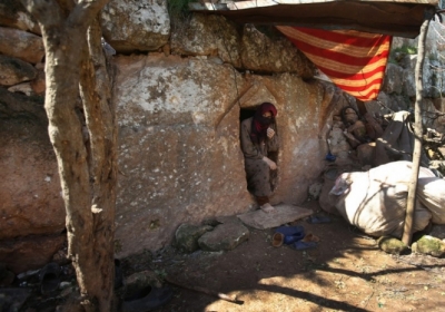 Як живуть сирійські біженці в римських гробницях (фото)