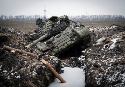 В бою біля Пісків сили АТО завдали бойовикам значних втрат і підбили ворожий танк