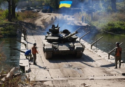 Україна виводить танки з лінії фронту