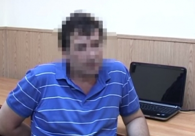 Терорист ДНР здався українським правоохоронцям, - відео