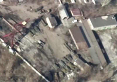 Боевики возвращают гаубицы на позиции в Донецке - видео