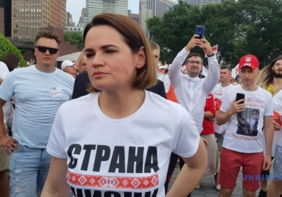 Тихановська говорит, что приехала в США для установления дипломатических отношений