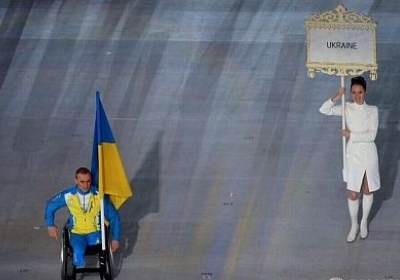 На відкритті Паралімпійських Ігор Україну представляв лише один спортсмен. На знак протесту