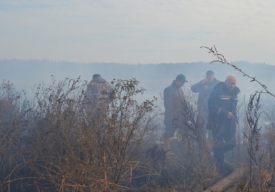 На Киевщине горит 15 гектаров торфяников