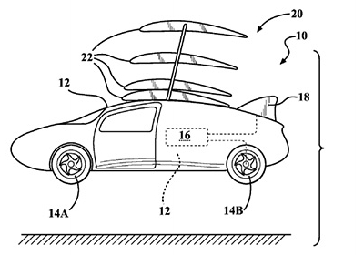 Toyota запатентовала дизайн летающего автомобиля