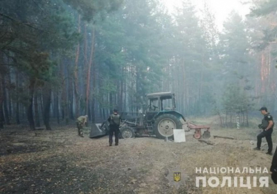 Біля Станиці Луганської горить замінований ліс: одна людина поранена внаслідок вибуху, - ОНОВЛЕНО