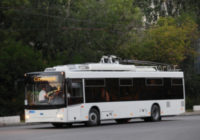 В Черновцах появились беспроводные троллейбусы