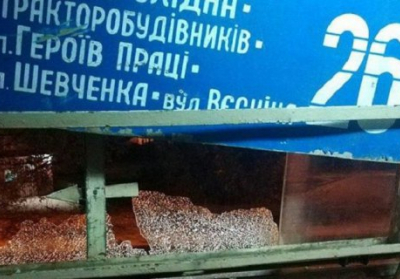 В Харькове хулиганы обстреляли трамвай с пассажирами