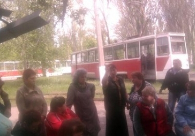 В оккупированном Енакиево из-за задолженности по зарплате трамвайщики объявили забастовку