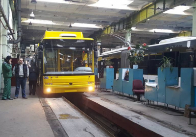 П'ять тролейбусів з функцією відеонагляду й автономного руху з’явились у Києві 