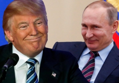 Дональд Трамп и Владимир Путин. Фото: The Daily Beast