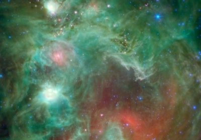 NASA показало яркое фото космической туманности