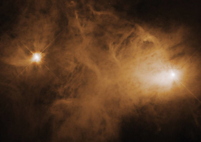 Hubble сделал снимок необычной галактической туманности
