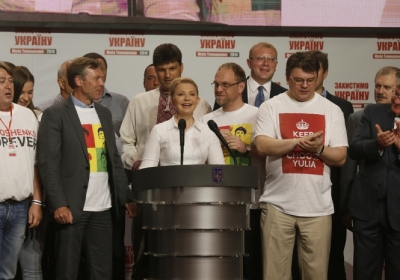 Як у штабі Тимошенко реагували на результати екзит-полів, - відео