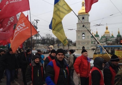 Прибічники УДАРу почали ходу на підтримку загальноукраїнського страйку