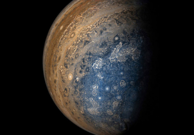 Зонд NASA показав неймовірні вихори на Юпітері