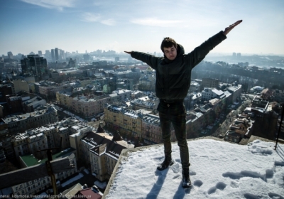 Як до Києва приходить весна. Вигляд з дахів (фото)