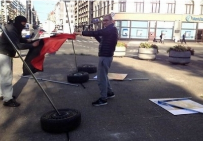 В Латвии разрушитель выставки о Майдане отделался штрафом в 70 евро