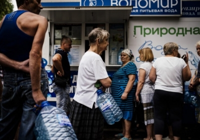 Террористы в Луганске заявляют, что уже восстановили водоснабжение части жителей