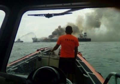 На юге Китая взорвался нефтяной танкер