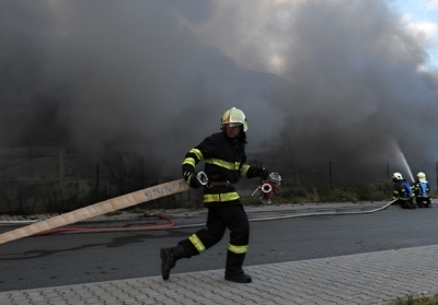 Взрыв на заводе пороха в Чехии Фото: ČTK Němeček Pavel
