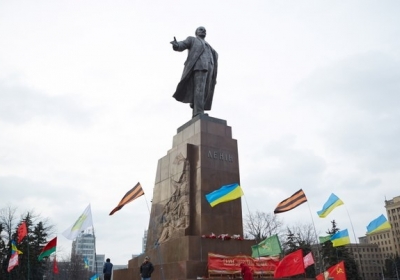 В Харькове восстановили памятник Ленину