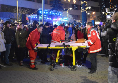 В травмпункты Киева с травмами в результате гололеда обратились 163 человека
