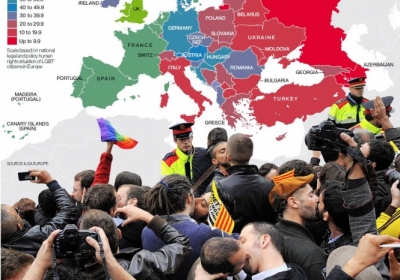 Нетолерантна частина світу: європейські геї живуть у кліматі страху