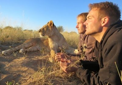Як я жив з левами в Ботсвані