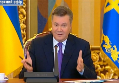 Громадян закликали ігнорувати новорічне звернення Януковича