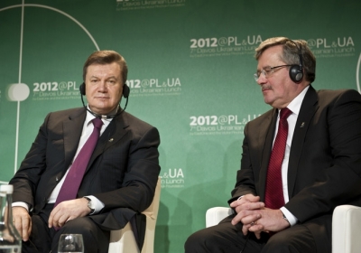 Віктор Янукович, Броніслав Комаровський. Фото: pinchukfund.org
