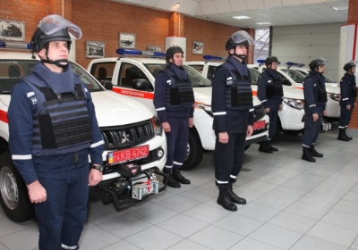 Япония подарила спасателям ГСЧС 12 пиротехнических машин, - ВИДЕО
