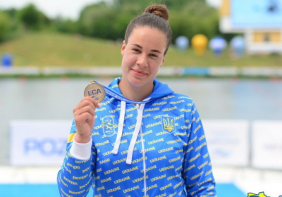 Украинка Людмила Лузан выиграла четыре медали на ЧЕ по гребле