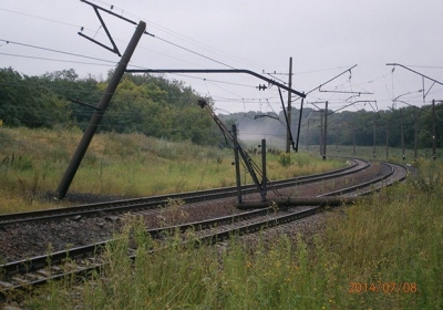 На Донецкой железной дороге вновь произошел взрыв