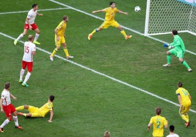 Сборная Украины проиграла Польше так и не забив ни одного мяча на Евро-2016