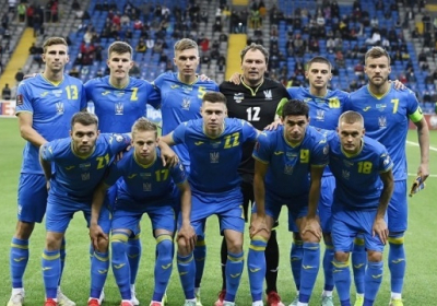Украина занимает 27 место в сентябрьском рейтинге ФИФА