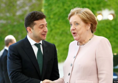 Меркель запланувала двосторонні переговори з Зеленським і Путіним в Парижі