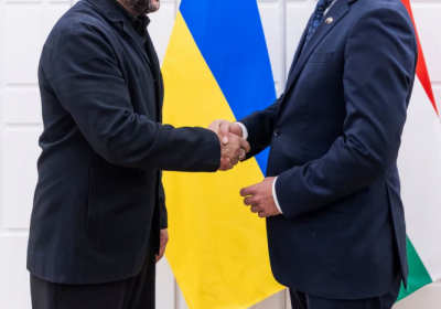 Зеленський і Мадяр провели першу зустріч тет-а-тет у Брюсселі  