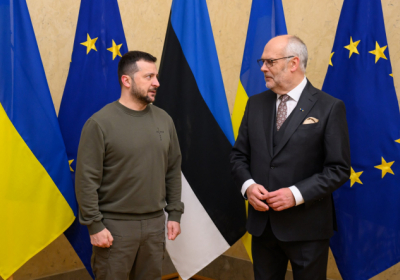 Зеленський зустрівся з президентом Естонії