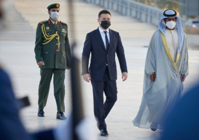 Эмиратские СМИ раскрыли детали визита Зеленского в ОАЭ