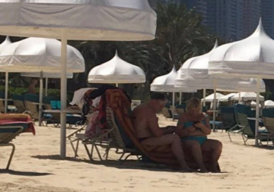 Жебривского заметили в Дубае в 5-звездочном отеле, - журналист (фото)