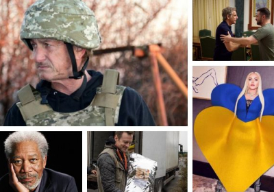 Шон Пенн, Бен Стіллер, Морган Фрімен, хто наступний?… 5 світових зірок, котрі підтримують Україну, і як з ними бореться росія 