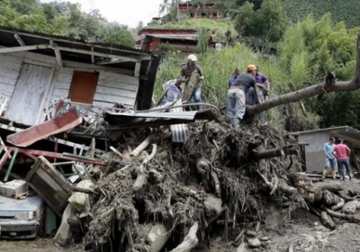 В результате оползня в Колумбии погибли более 60 человек